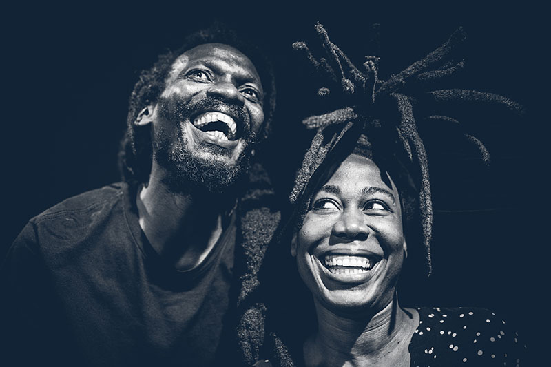 Ronald et Angela, ingénieurs son et lumière